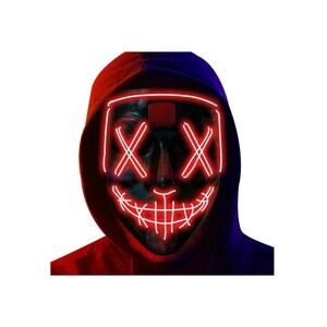 Halloween LED Light up Mask for Festival Cosplay Halloween Costume‎ Parties